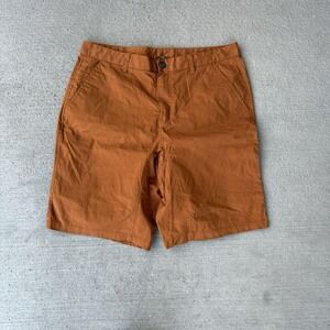 MOUNTAIN HARDWEAR Size 36 Mens Orange Cotton Blend Stretch Chino Shorts 330